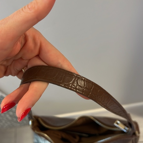 Peta & Jain Piper Bag Chocolate Croc - Picture 6 of 6